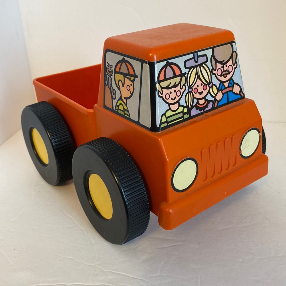 Vintage Tupperware Toys Street Sweeper Vehicle Made in Canada